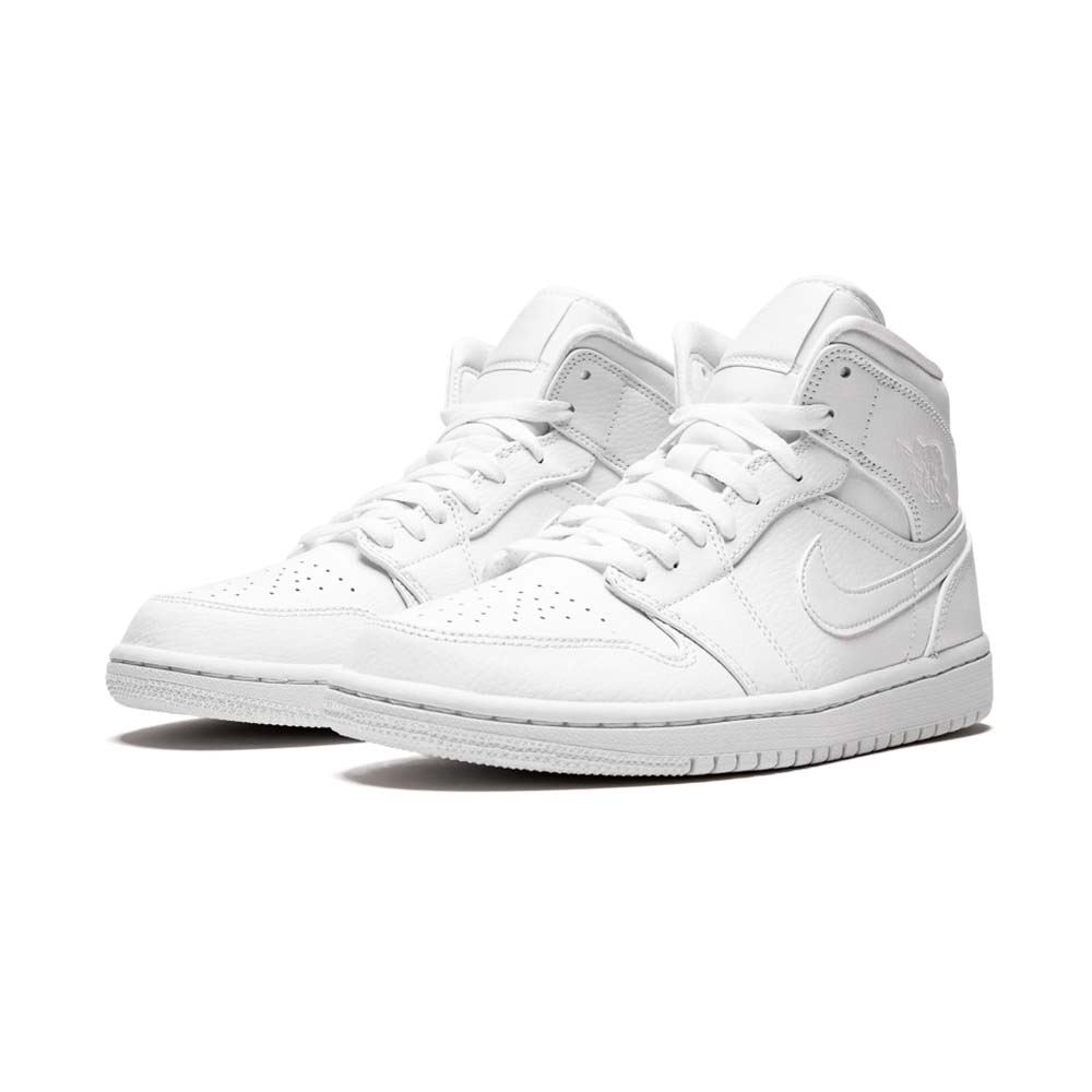 Air Jordan 1 Mid "Triple White" - Image 2