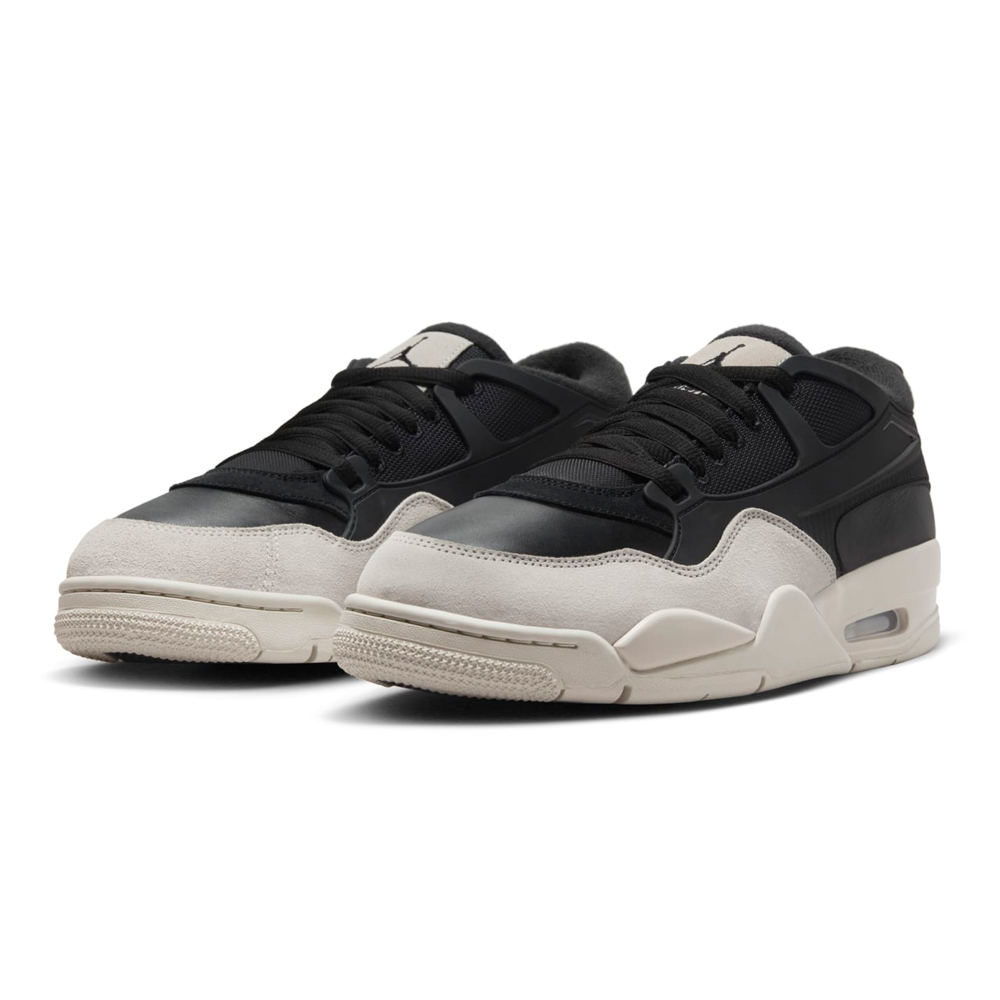 Air Jordan 4 x Nigel Sylvester RM 'Black Light Bone' FQ7939-001 - Image 3