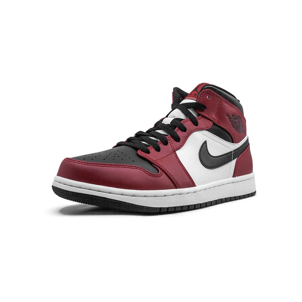 Air Jordan 1 Mid 'Chicago Black Toe' - Image 4