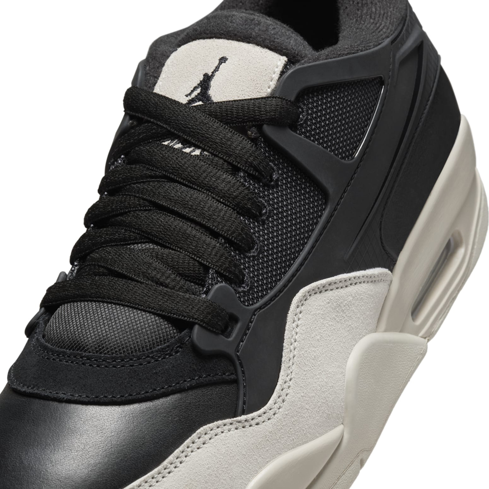 Air Jordan 4 x Nigel Sylvester RM 'Black Light Bone' FQ7939-001 - Image 7