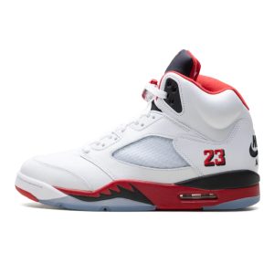 Air Jordan 5 "Fire Red - Black Tongue (2025)"