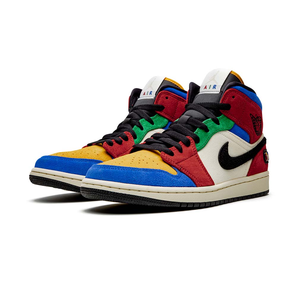 Air Jordan 1 Mid "Blue The Great - Fearless" - Image 2