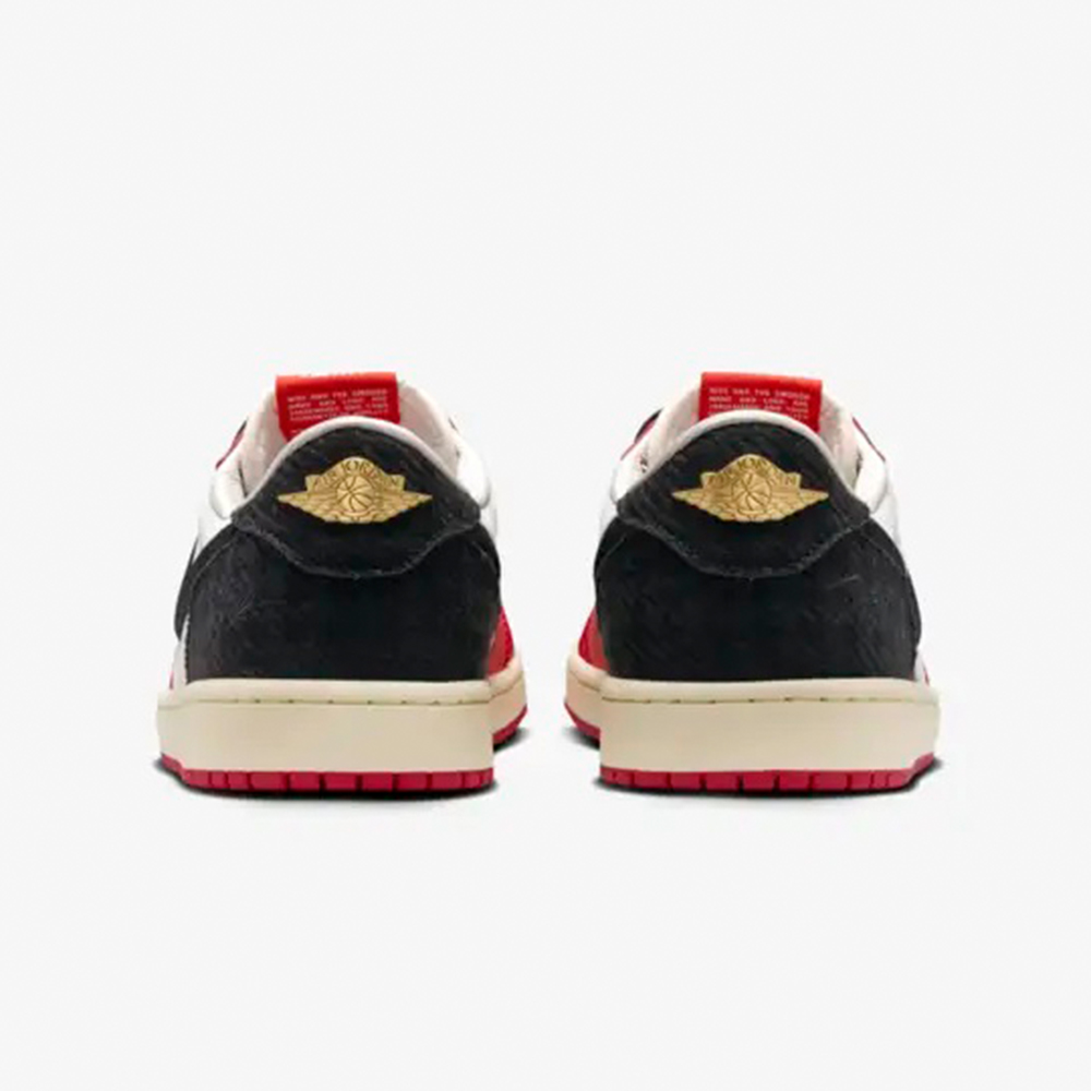 Air Jordan 1 Low OG x Trophy Room Sail and Varsity Red - Image 5